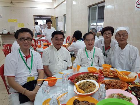 林金保道長 陳文成拿督 合照 林金保道長 陳文成拿督 合照